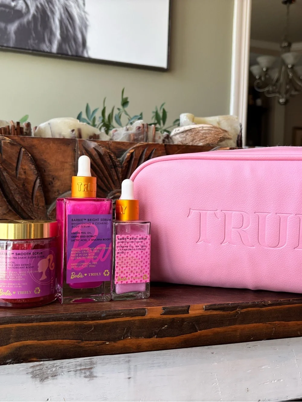 Truly Beauty Barbie X  Collection & Los Angeles Pink Barbie Leather Case